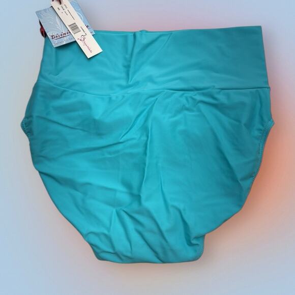 DIVINITA SOLE Women’s Medium 2 Piece TANKINI Set Swimsuit - Picture 3 of 5